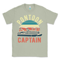 Matcha pontoon captain vintage boating party funny gift for pontooning lover Classic Tee - linhVisuals