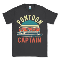 Smoke pontoon captain vintage boating party funny gift for pontooning lover Classic Tee - linhVisuals