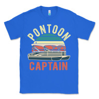 True Royal pontoon captain vintage boating party funny gift for pontooning lover Classic Tee - linhVisuals