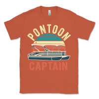 Copper pontoon captain vintage boating party funny gift for pontooning lover Classic Tee - linhVisuals