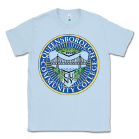 Dusty Blue 5000px queensboroughcc Classic Tee - linhVisuals
