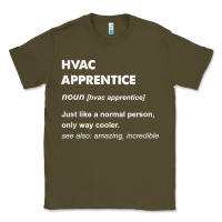 Army Green hvac apprentice t shirt Classic Tee - linhVisuals