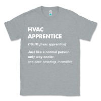Heather Grey hvac apprentice t shirt Classic Tee - linhVisuals