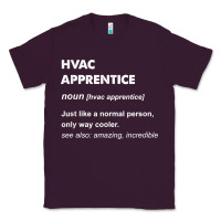 Plum hvac apprentice t shirt Classic Tee - linhVisuals