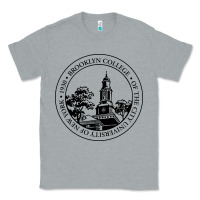 Heather Grey brooklyn college seal Classic Tee - linhVisuals