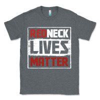 Charcoal Heather redneck lives matter distressed Classic Tee - linhVisuals