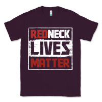 Plum redneck lives matter distressed Classic Tee - linhVisuals