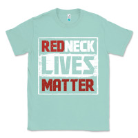 Seafoam redneck lives matter distressed Classic Tee - linhVisuals