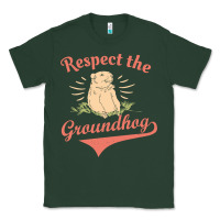 Sports Green respect the groundhog happy groundhog day vintage Classic Tee - linhVisuals