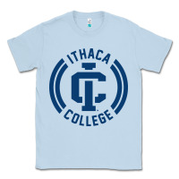 Dusty Blue ithaca college bombers Classic Tee - linhVisuals