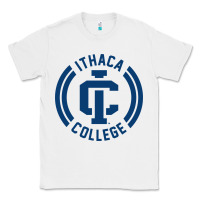 White ithaca college bombers Classic Tee - linhVisuals