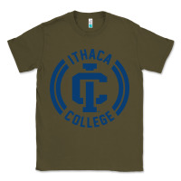 Army Green ithaca college bombers Classic Tee - linhVisuals