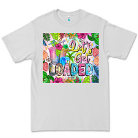 Dove Grey Lets Get Loaded Premium Tee - CowhideDigitalArt