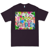 Plum Lets Get Loaded Premium Tee - CowhideDigitalArt