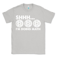 Moon Dust shhh i'm doing math gym funny bodybuilding weightlifting humor quote Classic Tee - linhVisuals