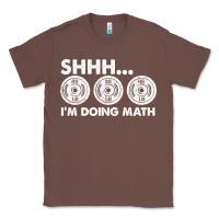 Chestnut shhh i'm doing math gym funny bodybuilding weightlifting humor quote Classic Tee - linhVisuals