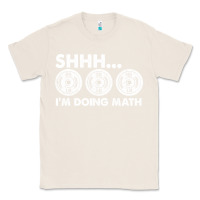 Natural shhh i'm doing math gym funny bodybuilding weightlifting humor quote Classic Tee - linhVisuals