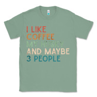 Sage siberian husky dog i like coffee my husky and maybe 3 people vintage d Classic Tee - linhVisuals