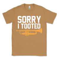 Toasted Coconut sorry i tooted funny trumpet player pun gift sarcastic humor quote Classic Tee - linhVisuals