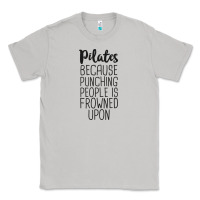 Moon Dust pilates because punching people is frowned upon t shirt Classic Tee - linhVisuals