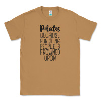 Toasted Coconut pilates because punching people is frowned upon t shirt Classic Tee - linhVisuals