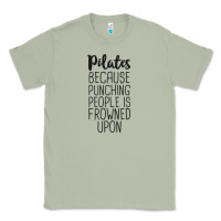 Matcha pilates because punching people is frowned upon t shirt Classic Tee - linhVisuals