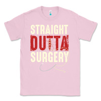 Bubblegum Pink straight outta surgery funny get well soon gifts post surgery supporti Classic Tee - linhVisuals