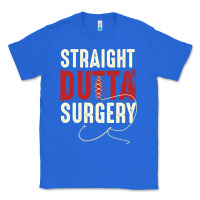 True Royal straight outta surgery funny get well soon gifts post surgery supporti Classic Tee - linhVisuals