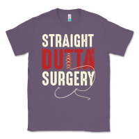 Lavender straight outta surgery funny get well soon gifts post surgery supporti Classic Tee - linhVisuals