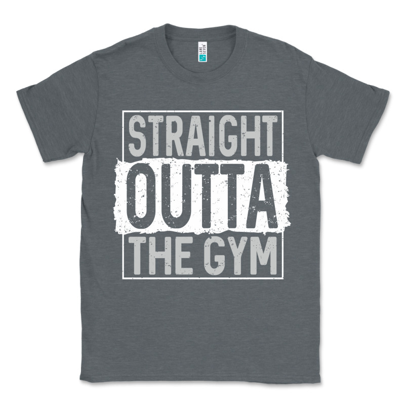 Straight Outta The Gym Classic Tee by linhVisuals | Teevron