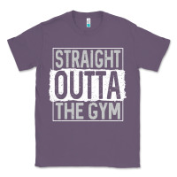 Lavender straight outta the gym Classic Tee - linhVisuals