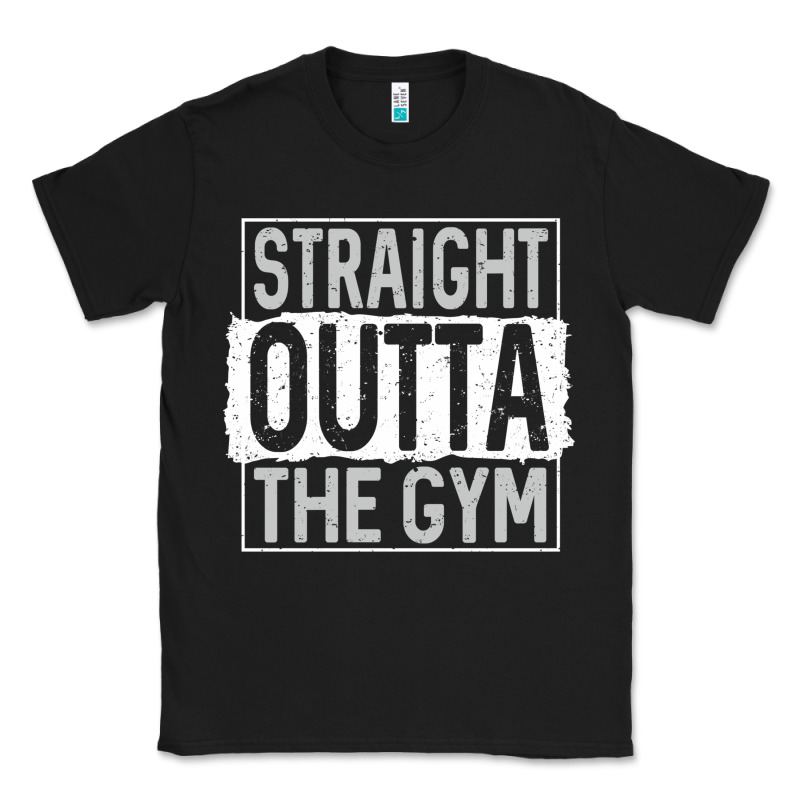Straight Outta The Gym Classic Tee by linhVisuals | Teevron