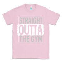 Bubblegum Pink straight outta the gym Classic Tee - linhVisuals