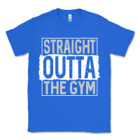 True Royal straight outta the gym Classic Tee - linhVisuals