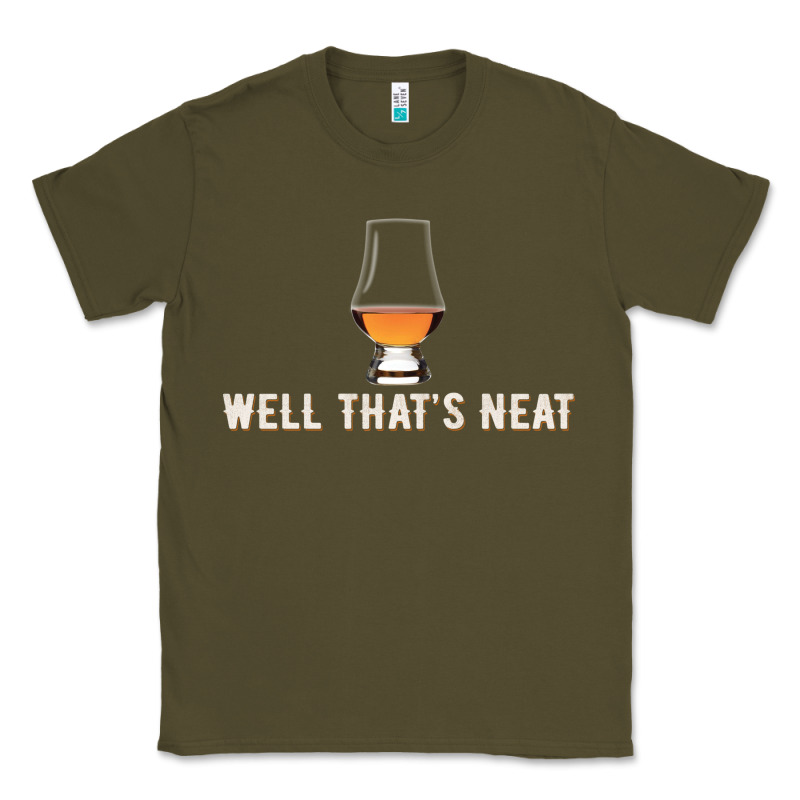 That's Neat Whiskey Funny Saying Classic Tee by linhVisuals | Teevron