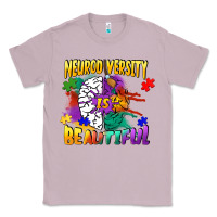 Lilac Neurodiversity Is Beautiful Classic Tee - FaDigitalArtStudio