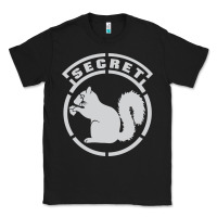 Black Secret Squirrel Classic Tee - linhVisuals