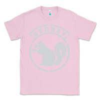 Bubblegum Pink Secret Squirrel Classic Tee - linhVisuals