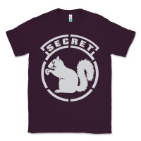 Plum Secret Squirrel Classic Tee - linhVisuals