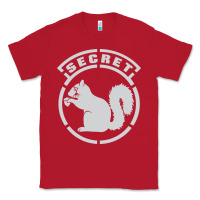Red Secret Squirrel Classic Tee - linhVisuals