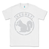 White Secret Squirrel Classic Tee - linhVisuals