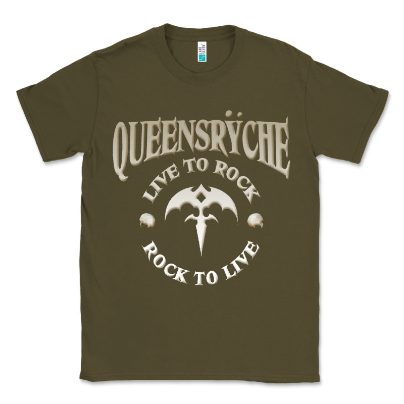 ‘qüëënsrÿche Live To Ock Classic Tee by linhVisuals | Teevron
