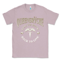 Lilac ‘Qüëënsrÿche Live To ock Classic Tee - linhVisuals