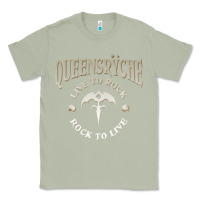 Matcha ‘Qüëënsrÿche Live To ock Classic Tee - linhVisuals