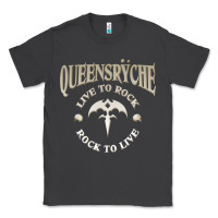 Smoke ‘Qüëënsrÿche Live To ock Classic Tee - linhVisuals
