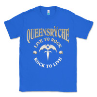 True Royal ‘Qüëënsrÿche Live To ock Classic Tee - linhVisuals