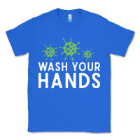 True Royal wash your hands green germs graphic Classic Tee - linhVisuals