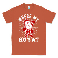 Copper where my ho's at funny santa christmas pun naughty xmas humor gift Classic Tee - linhVisuals