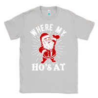Moon Dust where my ho's at funny santa christmas pun naughty xmas humor gift Classic Tee - linhVisuals