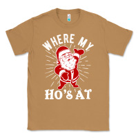 Toasted Coconut where my ho's at funny santa christmas pun naughty xmas humor gift Classic Tee - linhVisuals